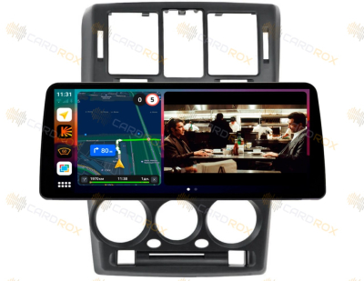 Штатная магнитола Hyundai Getz 2002 - 2011 черный на Android 10, DSP, 4G, IPS, Carplay - Cardrox CD-4912-12 (12 дюймов)