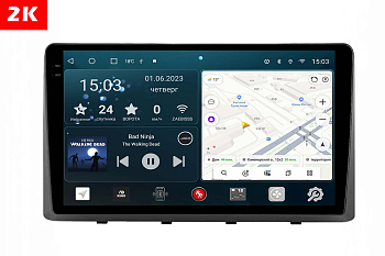 Автомагнитола штатная с 2K экраном RedPower 71177 Slim на Android 10 для KIA Carnival, Sedona (2014-2021)