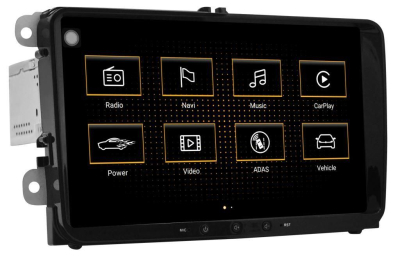 Штатное головное устройство Volkswagen, Skoda на Android 8.1 CARMEDIA MIB4-885-PQ