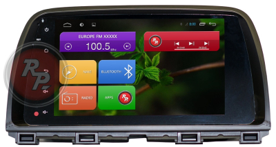 Штатное головное устройство RedPower 31112 IPS на Android 7.1+ для Mazda CX-5 (2011-2015) дорестайл