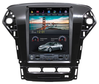 Магнитола Tesla для Ford Mondeo 2011-2012 на Android 9.0 Carmedia ZF-1052-32-DSP