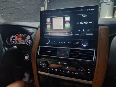 Магнитола для Infiniti QX80 2013-2023, QX56 2010-2013, Nissan Patrol Y62 на Android 12 - Carmedia ZH-N1401