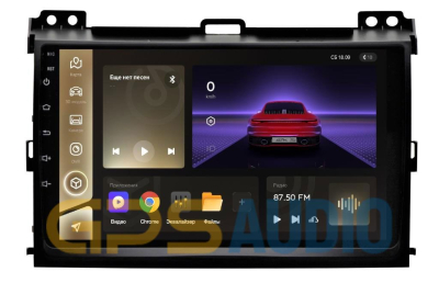 Штатная магнитола Teyes CC3 3+32Гб для Toyota Prado 120 2002-2009 маленькая рамка (в комплекте с кан адаптером) на Android 10 (3/32Гб)