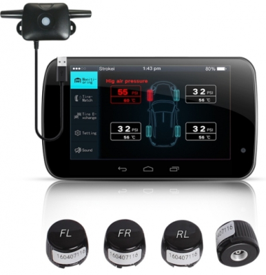 Датчики давления в шинах TMPS внутренние, внешние TX-601 USB