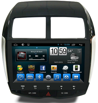 Штатное головное устройство для Mitsubishi ASX/RVR, Citroën C4 AirCross, Peugeot 4008 на Android 10 Carmedia KR-1046-S10 Штатное головное устройство для Mitsubishi ASX/RVR, Citroën C4 AirCross, Peugeot 4008 на Android 10 Carmedia KR-1046-S10