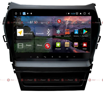 Автомагнитола штатная RedPower K 51210 IPS DSP на Android 8.0 для Hyundai Santa Fe III DM 2012-2018