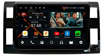 Штатная магнитола Toyota Estima III 2006-2015 черный глянец на Android 11, DSP, 4G, IPS / QLED 2K, Carplay - Cardrox CD-4418