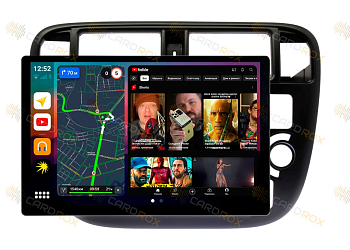 Штатная магнитола Honda Civic 1996-1999 на Android 10, DSP, 4G, IPS, Carplay - Cardrox CD-4640-13 (11-13 дюймов)