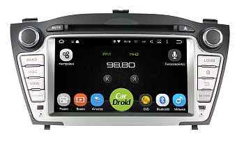 Штатная магнитола Roximo CarDroid RD-2002 для Hyundai ix35 2009-2013 (Android 8.0)