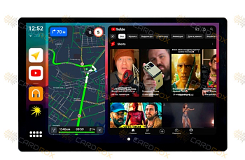 Штатная магнитола Toyota Yaris 2019+, Yaris Cross 2020+ на Android 10, DSP, 4G, IPS, Carplay - Cardrox CD-4866-13 (11-13 дюймов)