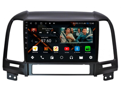 Штатная магнитола Hyundai Santa Fe II 2006-2012 (для авто без усилителя) на Android 11 - Cardrox CD-4075M