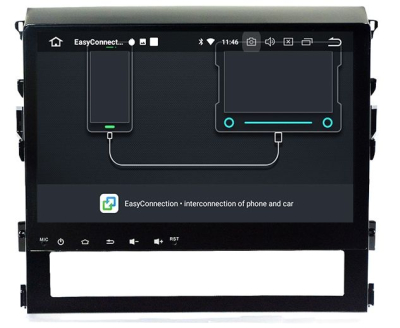 Штатное головное устройство TOYOTA Land Cruiser 200 10.2015+ на Android 10 Carmedia MKD-T125-P6