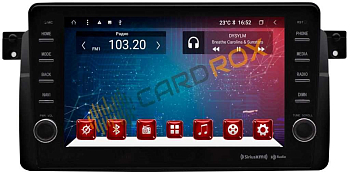Штатная магнитола BMW E46 1998-2005 на Android 10 CARDROX FD-4063-TS10-6-128
