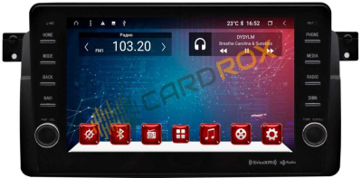 Штатная магнитола BMW E46 1998-2005 на Android 10 CARDROX FD-4063-TS10-6-128