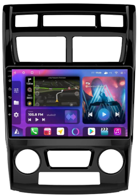 Штатная магнитола для Kia Sportage 2 2008-2010 на Android 13, QLED/2K, 4G - FarCar S500 Plus (023M)