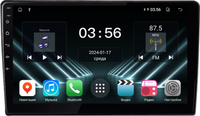 Штатная магнитола для Mitsubishi Outlander 2002-2009 на Android 13 - FarCar (D/DX3053M)