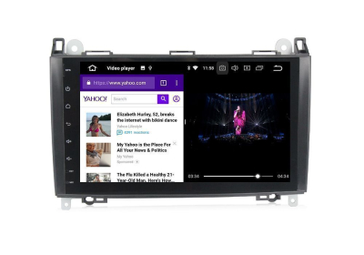 Штатная автомагнитола Android 10 Carmedia XN-9505-P30 для Mercedes-Benz A класс, B класс, Viano, Vito, Sprinter, Volkswagen Crafter