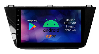 Штатная магнитола для Volkswagen Tiguan, 2017- - Roximo RM-3714 Штатная магнитола для Volkswagen Tiguan, 2017- - Roximo RM-3714