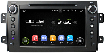Штатная автомагнитола Android 10 Carmedia KD-8072-P30 для Suzuki SX4 2006+ classic