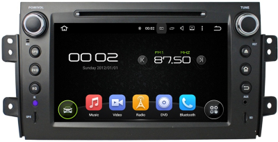 Штатная автомагнитола Android 10 Carmedia KD-8072-P30 для Suzuki SX4 2006+ classic