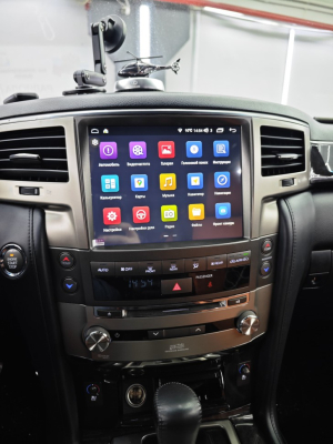 Монитор 10,4" Lexus LX 2008-2015 на Android 13 - Radiola RDL-LEX-LX08 DH