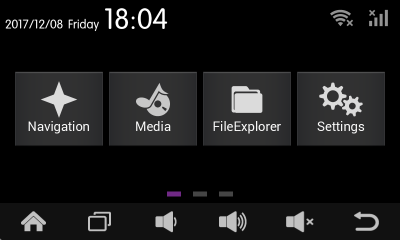 Видеоинтерфейс+навигационный блок на Android 6.0 CARMEDIA EXP VAN-FORD-2015 для автомобилей FORD