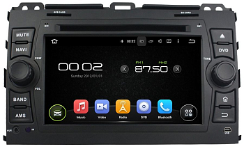 Штатная автомагнитола Android 10 Carmedia KD-7027-P30 для Toyota Land Cruiser Prado 120 2002-2009 Штатная автомагнитола Android 10 Carmedia KD-7027-P30 для Toyota Land Cruiser Prado 120 2002-2009