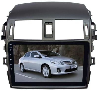 Штатная магнитола для Toyota Corolla 2007-2012 LeTrun 1859-3150 9 дюймов (крутилки) NS 2+16 Gb MTK-L Android 10.x DSP ++