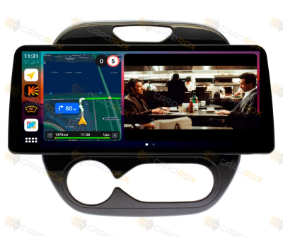 Штатная магнитола Renault Kaptur 2015+ климат на Android 10, DSP, 4G, IPS, Carplay - Cardrox CD-4311-12 (12 дюймов)