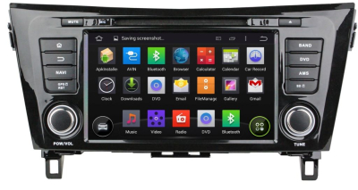 Штатная автомагнитола NISSAN Qashqai II 2014+, X-Trail 2015+ (T32) Carmedia KD-8052-P5-32 Android 10 DSP