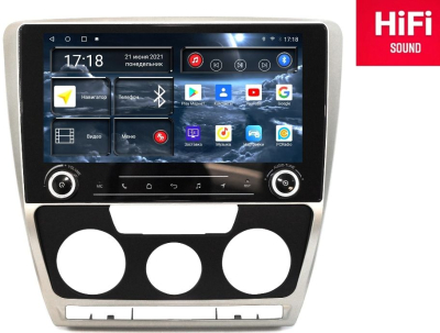 Автомагнитола штатная Redpower K75005C на Android 10 для для Skoda Octavia A5 (02.2004-04.2013) Кондиционер