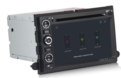 Штатная автомагнитола Ford 188х118мм Explorer, Expedition, Mustang, Edge, F-150, F250, F350, F450 Carmedia XN-7014-P5 Android 9.0 DSP