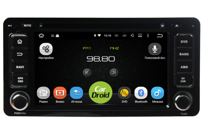 Штатная магнитола Roximo CarDroid RD-2601 для Mitsubishi 2012+ (Android 8.0)