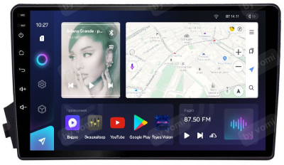 Штатная магнитола TEYES CC3L/CC3/CC3 2K для SsangYong Kyron 2005-2015, Actyon Sports 2006-2015, Actyon I 2005-2010 на Android 10 TEYES-CC3-529R9