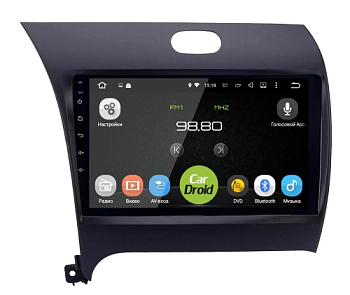 Штатная магнитола CarDroid RD-2316F для KIA Cerato 3 (Android 10)