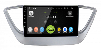 Штатная магнитола Roximo CarDroid RD-2011F-N17 для Hyundai Solaris, 2017- (авто с навигацией) (Android 10) DSP