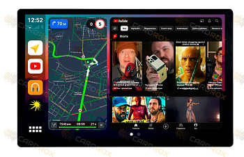 Штатная магнитола Toyota Hiace 2010+ на Android 10, DSP, 4G, IPS, Carplay - Cardrox CD-4464-13 (11-13 дюймов)