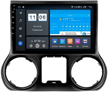 Штатная магнитола VOMI ZX367R10-7862-LTE-4-64 для Jeep Wrangler 2011-2014 на Android 10