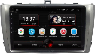 Штатная магнитола VOMI AK381R9-MTK-LTE-4-64 для Toyota Avensis T270 2009-2015 на Android 10