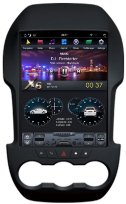 Магнитола Tesla для Ford Ranger на Android 8.1 CARMEDIA ZF-1248