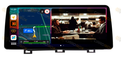 Штатная магнитола Toyota Prius 30 2009-2015, правый руль, черная на Android 10, DSP, 4G, IPS, Carplay - Cardrox CD-4139-12-RB (12 дюймов)