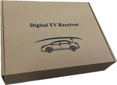 DVB-T2 цифровой ТВ-тюнер  с возможностью управления с экрана магнитол Carmedia (2 антенны, до 80 км/ч!!!)