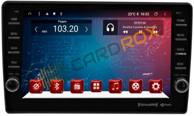 Головное устройство на Android 10 для Nissan X-Trail 2004-2007 CARDROX FD-4406-TS10-4-64 с кнопками и DSP процессором