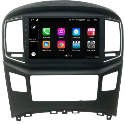 Штатное головное устройство Hyundai H-1/Starex (2016-) 9 дюймов на Android 10 NaviPilot NPD10L-WTG-H586-09