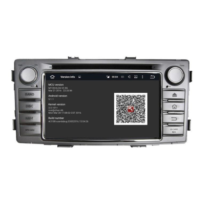 Штатная автомагнитола Android 10 Carmedia KD-6230-P5-32 для Toyota Hilux, Fortuner 2011-2015