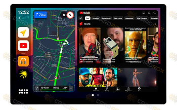 Штатная магнитола Toyota Porte 2004 - 2012 на Android 10, DSP, 4G, IPS, Carplay - Cardrox CD-4859-13 (11-13 дюймов)
