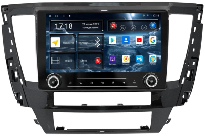 Автомагнитола штатная RedPower K71426 на Android 10 для Mitsubishi Pajero Sport 3-поколение, рестайлинг (2020-н.в.)