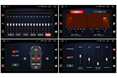 Автомагнитола штатная RedPower K71131 на Android 10 для Toyota Camry V50 (2011-2014)