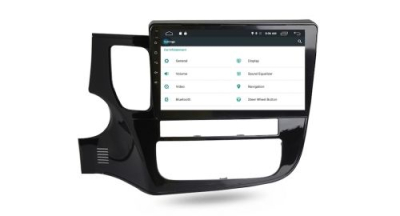 Штатное головное устройство Android 6.0 Carmedia MKD-1086 для MITSUBISHI OUTLANDER 2012-2017