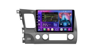 Штатная магнитола для Honda Civic 8 4d 2005-2012 (левый руль) на Android 13, QLED/2K, 4G - FarCar S500 Plus (044M)